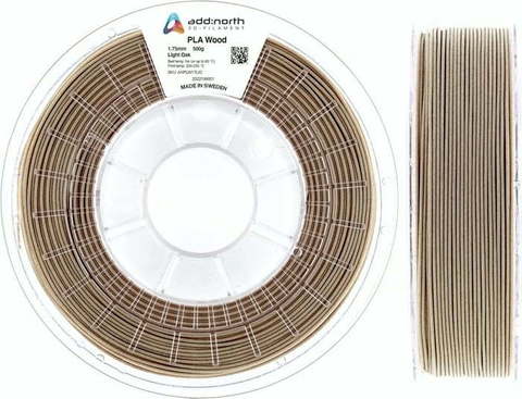 Пластик для 3D-принтера AddNorth PLA Wood Light Oak