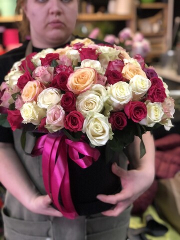 Коробка роз #5