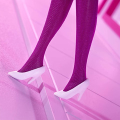 Барби Ревайнд 80е Утонченный Стиль Кукла с Темными Кудрявыми Волосами - ! КОРОБКА ПРИМЯТА !