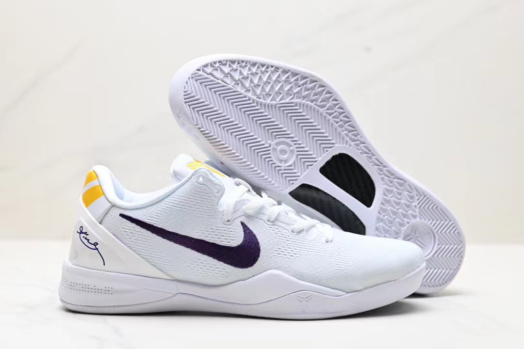 All white kobe 8 store