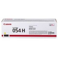 Картридж Canon 054HY желтый большой ёмкости для Canon LBP621Cw, LBP623Cdw, MF641Cw, MF643Cdw, MF455Cx. Ресурс 2.3K