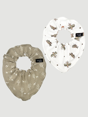 Сет из 2х нагрудников Mjölk Mini Лес New/Самолёты