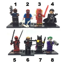 Minifigures Super Heroes Blocks Building Series 17