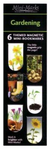 Magnetic bookmarks Gardenning