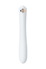 Белый гибкий водонепроницаемый вибратор Sirens Venus - 22 см. - 