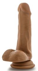 Кофейный фаллоимитатор Captain Mike - 15,24 см. - 