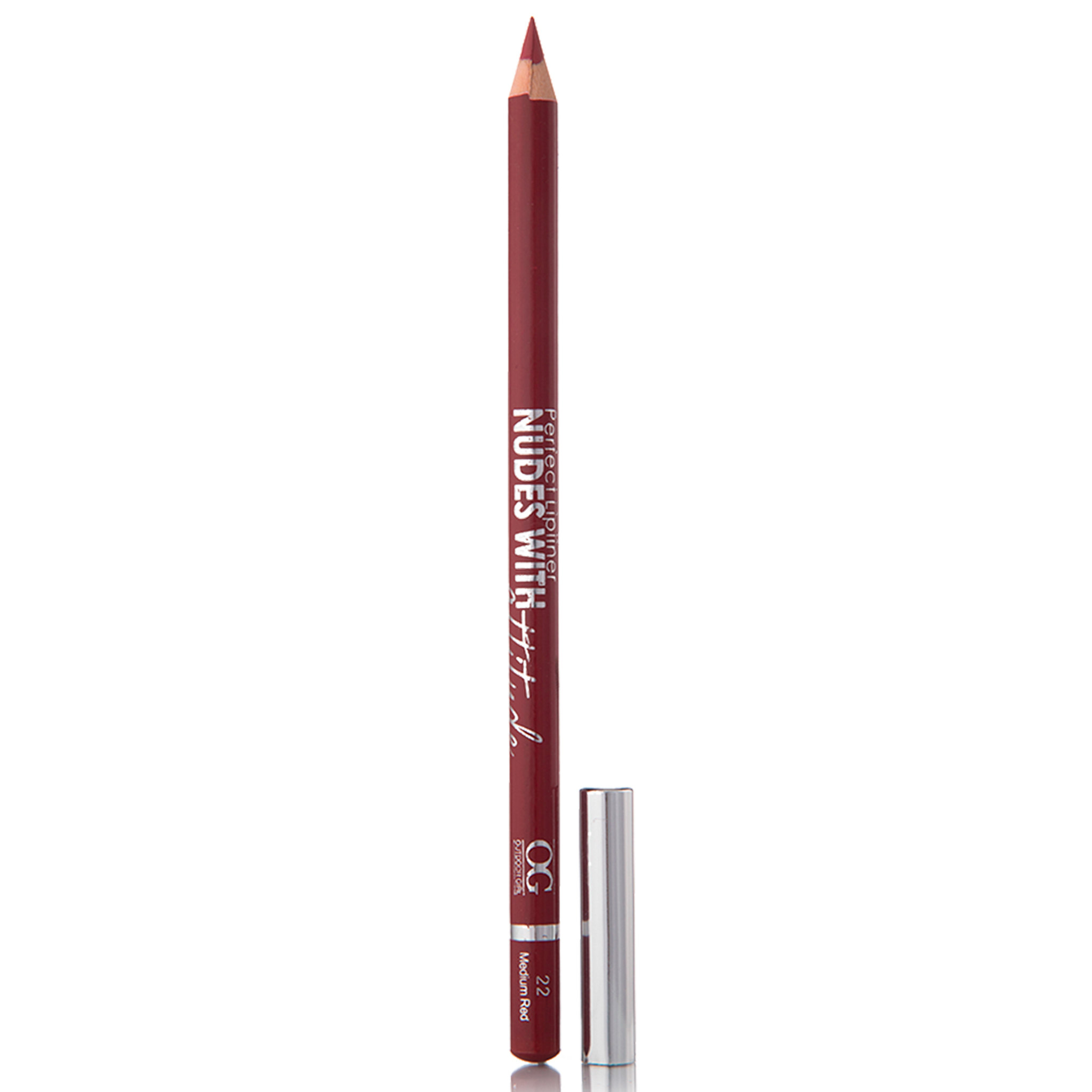 OG-ML2173 Карандаш для губ матовый NUDES WITH attitude тон 22 medium red