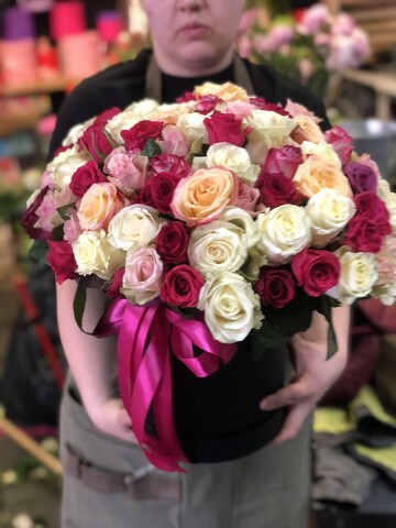 Коробка роз #5