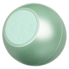 Зеленый вибромассажер Opal Ripple Massager - 