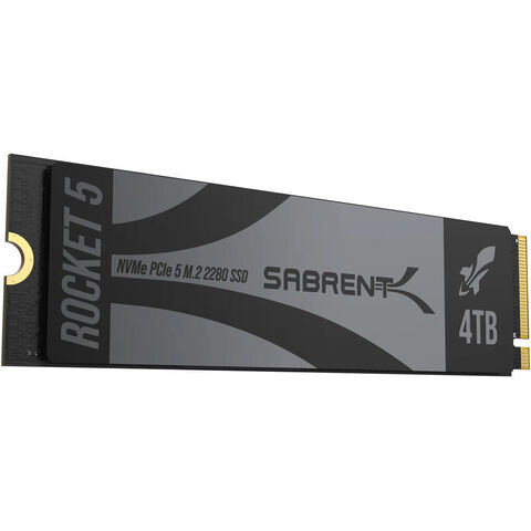 SSD диск Sabrent 4TB Rocket 5 PCIe 5.0 M.2 NVMe Internal SSD