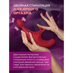 Стимулятор клитора и точки G Fusion от Adrien Lastic