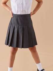 Юбка школьная для девочки Next 129-814, 2 шт., Серый