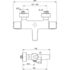 Термостат для ванны Ideal Standard Ceratherm 100 New A4624AA