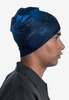 Премиальный подарочный набор Шапка + Баф BUFF® Thermonet Hat S-Wave Blue