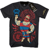 Футболка Hardcore Training Beard Blck/Red
