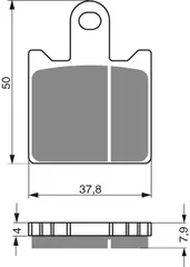 Колодки тормозные дисковые 249 S33