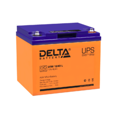 Аккумуляторная батарея DELTA BATTERY DTM 1240 L