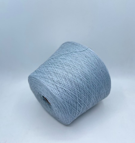 Zegna Baruffa (пр.Италия), art-Kent , 2/18 900м/100 гр. 100% Меринос, цвет-Серо-голубой ,арт-28675
