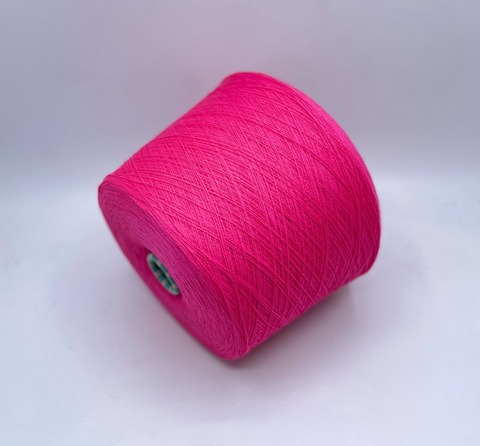 Zegna Baruffa (пр.Италия), art-Cashmere, 2/27 1350м/100 гр. 100% Кашемир, цвет- Ярко-розовый(252/100/264), арт-35475