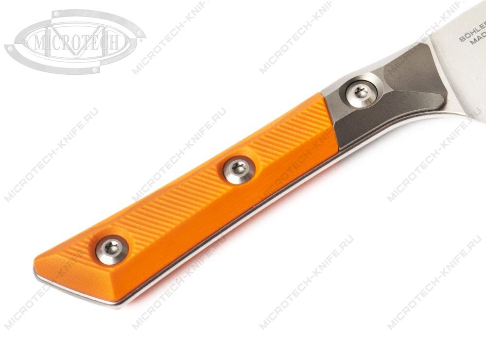 Нож Microtech Kitchen Utility Ember 3400B-10EM Bolster