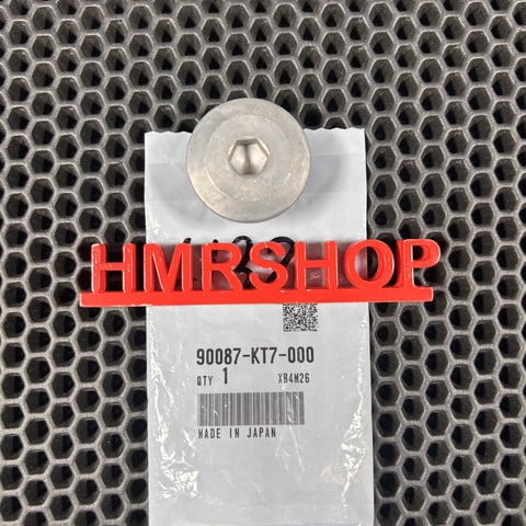 Honda Заглушка крышки коленчатого вала 90087-KT7-000