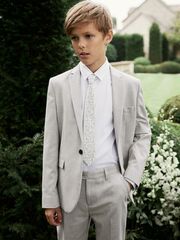 Пиджак для мальчика Next C62-260, Светло-серый