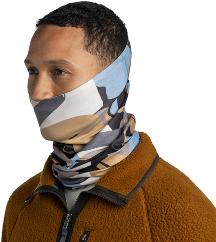 Картинка бандана-труба Buff Thermonet Beldar Gingko - 3