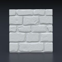 Гипсовая панель Старый камень