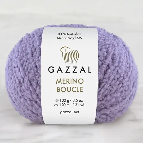 Пряжа Gazzal Merino Boucle 3772