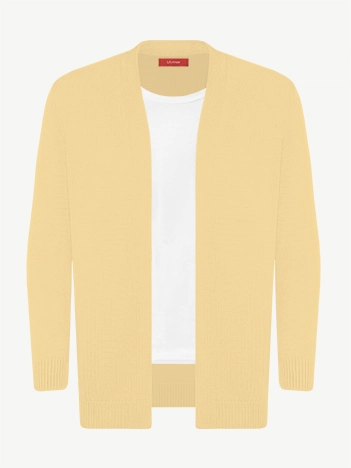 Кардиган с планкой из мягкой шерсти