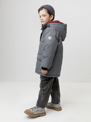 куртка  для мальчика  ВК 36107/н/2 ГР