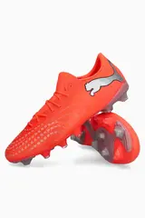 Бутсы Puma Future 9 Match Low FG/AG - красный