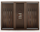 Киевница современная ясень мдф на 10 киев (black-gray) фото №4