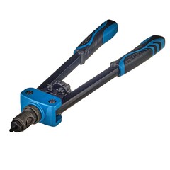 26-0-006 Заклепочник резьбовой двуручный 360 мм, литой корпус, насадки M3, M4, M5, M6, M8, M10 кейс (РемоКолор)