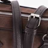 Сумка Саломея 480 эко-замша шоколад