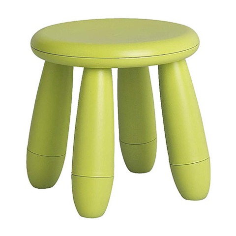 Детский табурет PALL GUL, 30х30х29, зеленый