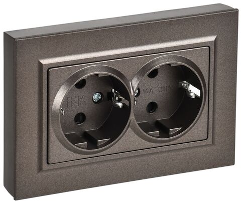 BRITE Роз. 2-я с з/к/ш пл 16А в сб. РСшПл12-3-БрТБ бр. IEK