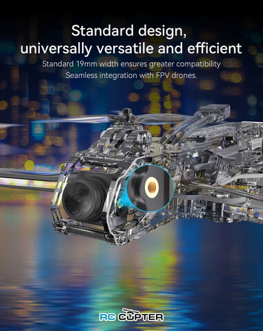 FPV камера RunCam Phoenix 2 SPV5 (1200TVL, 19*19 мм, 7.5 г)