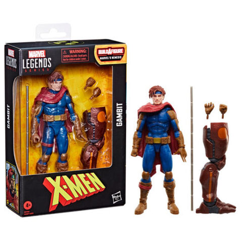 Фигурка Гамбит комикс Люди Икс Marvel Legends