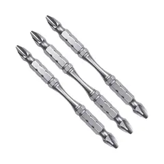 Насадка двусторонняя Silver Torsion PH2, 110 мм, E-form, MZ, 3 шт. Makita B-21864
