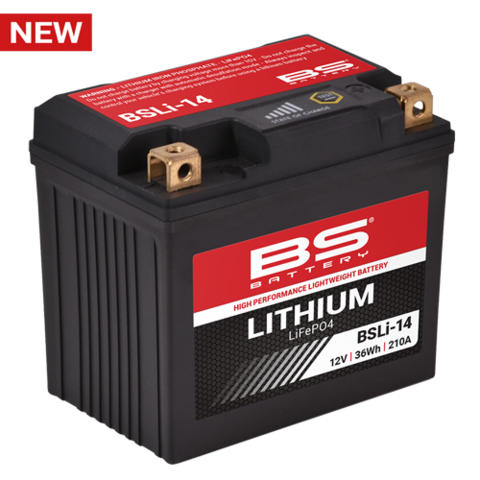 BSLI-14 Аккумулятор BS-Lithium 12В 3 Ач, 36 Wh, 210A 114x70x105, обратная ( -/+ )