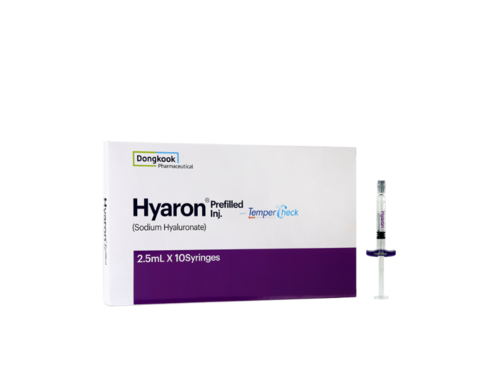 Биоревитализант Hyaron 1 упаковка 10 шприцов по 2,5 мл.