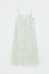 Сорочка  Е 10043/зеленая лилия,белые лепестки