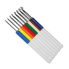 Набор крючков для вязания с пластиковой ручкой AddiColours