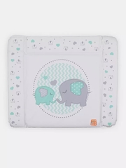 Пеленальный матрасик Топотушки Слоники 92×73