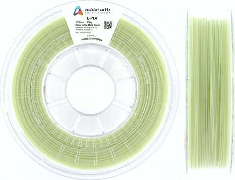 Пластик для 3D-принтера AddNorth E-PLA Glow in the Dark