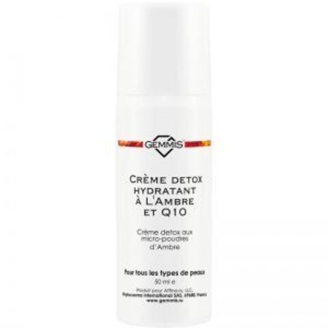 GEMMIS Янтарный крем-детокс с увлажняющим компонентом, 50 мл | Crème detox hydratant à l’Ambre et Q10