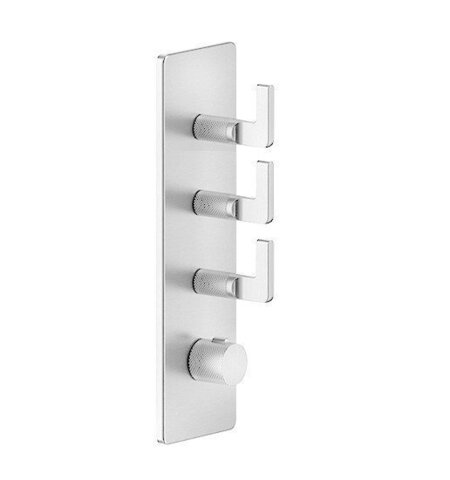 Gessi INCISO 58206#031 Встраиваемый термостатический смеситель на 3 источника, резьба 3/4&quot; (внешние части), цвет: хром