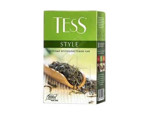 Чай зеленый листовой Tess Style, 200 г