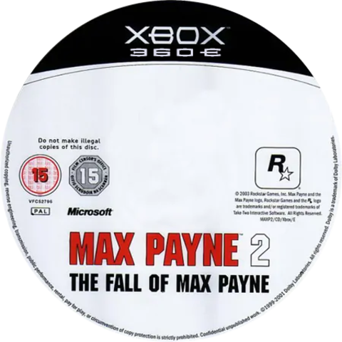 Max Payne 2: The Fall Of Max Payne (XBOX360E) [Xbox 360]